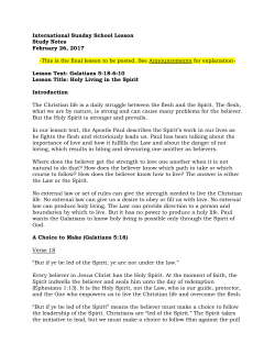 Notes - Rightly Divided Ministries