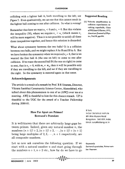 How Far apart are primes? - Indian Statistical Institute, Bangalore