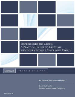 Stepping Into the Cloud: A Practical Guide to Creating and