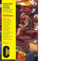 - Cambridge Literary Festival