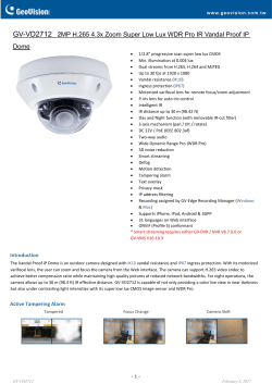 GV-VD2712 2MP H.265 4.3x Zoom Super Low Lux WDR Pro IR