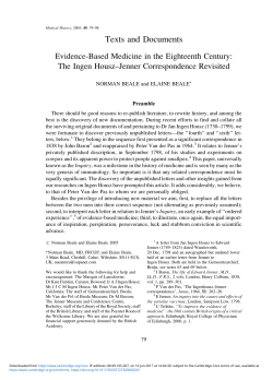 Texts and Documents - Cambridge University Press