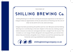 BEER FROM THE SOURCE - Shilling Brewing Co.