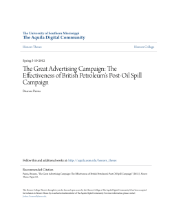 The Great Advertising Campaign