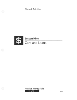 Cars and Loans