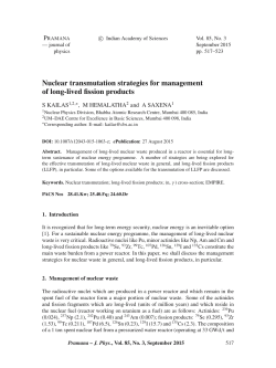 Nuclear transmutation strategies for management of long