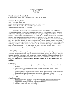 America in the 1960s