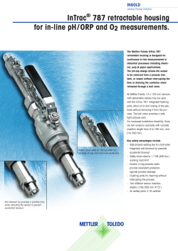 InTrac 787 retractable housing for in