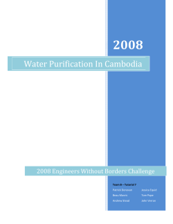 2008 - Engineers Without Borders Australia