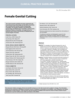 Female Genital Cutting