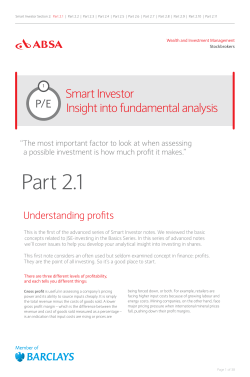 Part 2.1 - Absa Stockbrokers