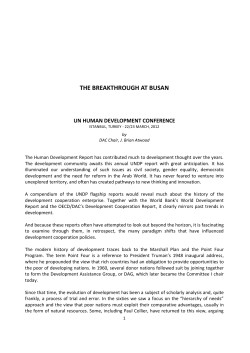 the breakthrough at busan