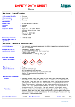 safety data sheet