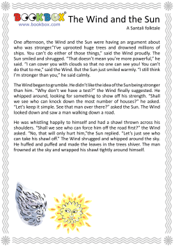 The Wind and the Sun