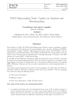 PACS Map-making Tools - Herschel