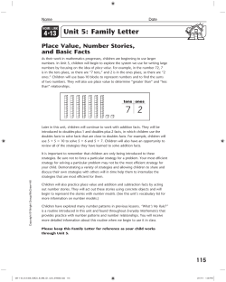 Unit 5 - Everyday Mathematics