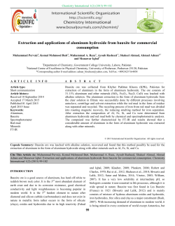 Extraction and applications of aluminum hydroxide