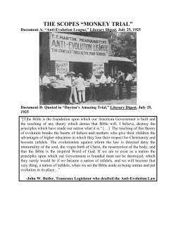 the scopes &ldquo;monkey trial&rdquo;