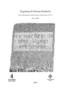 Regaining Dr Herman Haeberlin