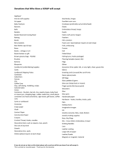 Check back for the most up-to-date version of this list.