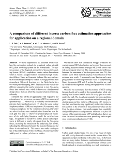 A comparison of different inverse carbon flux estimation approaches