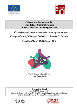 Assembly of Experts of the Council of Europe / ERICarts