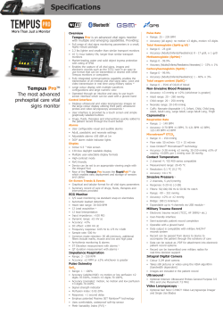RDT Specifications