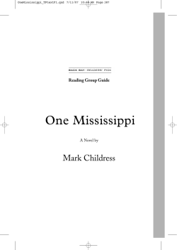 One Mississippi - Little, Brown.com