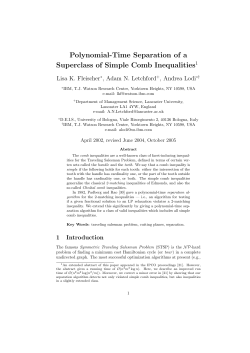 Polynomial-Time Separation of a Superclass of