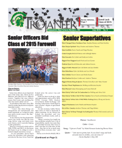 Senior Superlatives - Hampshire County Schools