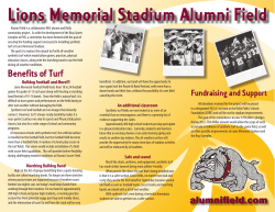 Lions Memorial Stadium Alumni Field