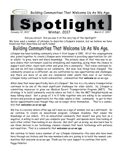 Did you notice? Did you see it at the very top of the Spotlight? We