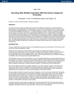 112-30: Rounding after Multiple Imputation with Non-Binary