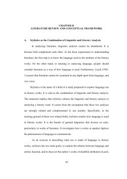 CHAPTER II LITERATURE REVIEW AND CONCEPTUAL