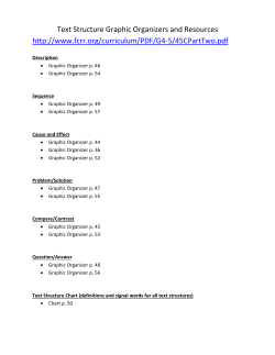 Description &bull; Graphic Organizer p. 46 &bull; Graphic