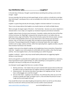 Laughter! - Sue McRitchie