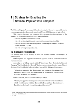 Chapter 7 - Every Vote Equal