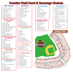 Ballpark Dining Options
