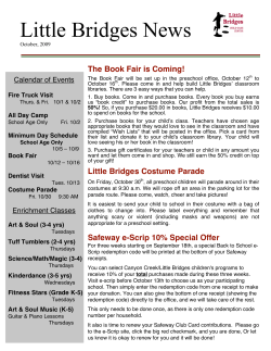 Little Bridges News - little bridges child care center