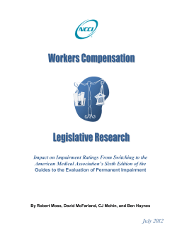 Impact of AMA Guides-6th Edition