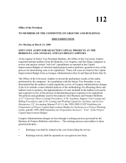 Office of the President TO MEMBERS OF THE COMMITTEE ON