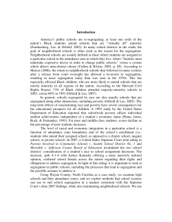 Institutionalizing Disparities in Education