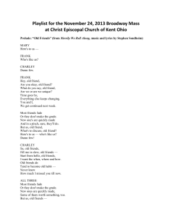 Broadway Playlist 2 - Christ Episcopal Church