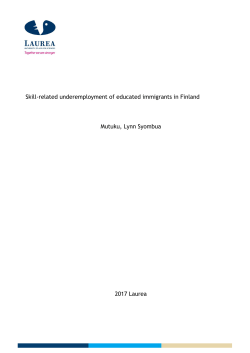 Skill-related underemployment of educated immigrants in
