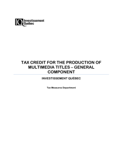 Detailed Fact Sheet - Investissement Québec