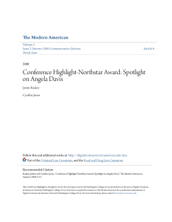 Conference Highlight-Northstar Award: Spotlight on Angela Davis