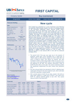 First Capital 18 April 2016