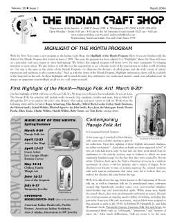 Highlight of the Month Program