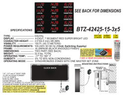 BTZ-42425-15-3x5