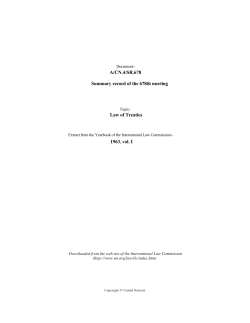 Summary record of the 678th meeting